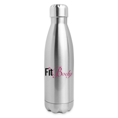 Fit Body - 17 oz Insulated Stainless Steel Water Bottle