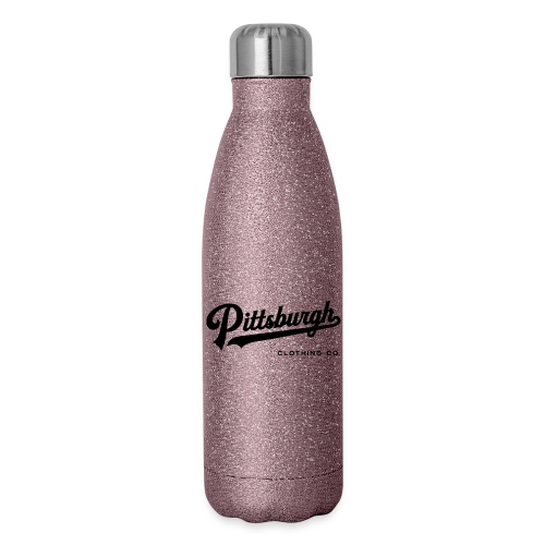 PGHCCo Script Blk - Insulated Stainless Steel Water Bottle