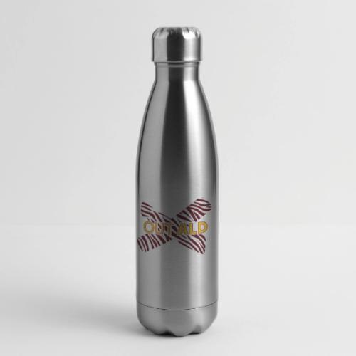Rare Disease Month - X out ALD - 17 oz Insulated Stainless Steel Water Bottle