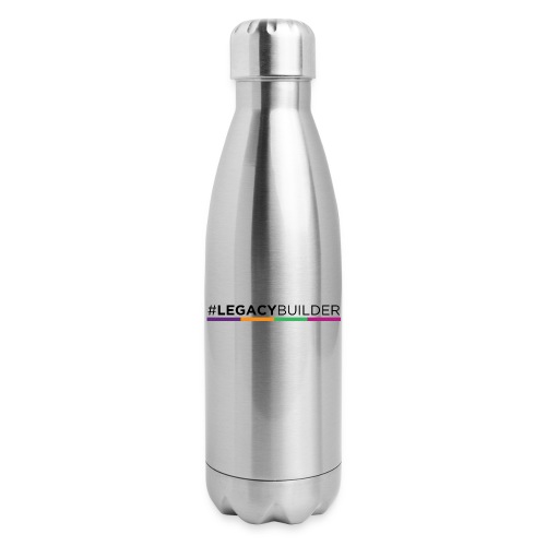 Legacy Builder- Black - Insulated Stainless Steel Water Bottle