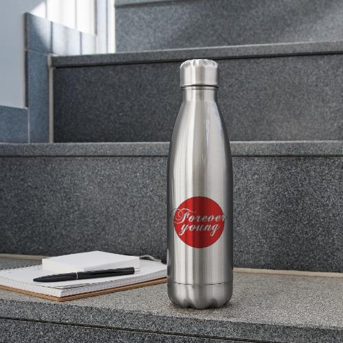 Forever Young, timeless Youth - 17 oz Insulated Stainless Steel Water Bottle