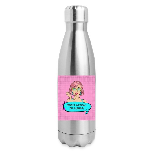 Specs Appeal in a Snap - Insulated Stainless Steel Water Bottle