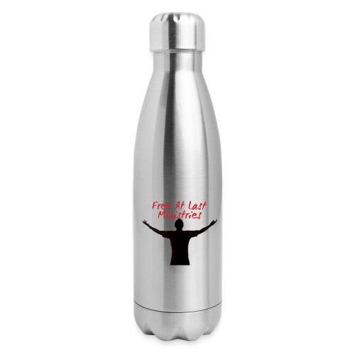 Free At Last Ministries Logo - Insulated Stainless Steel Water Bottle