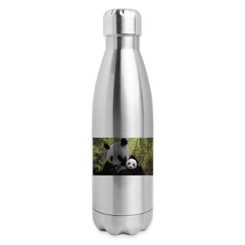 panda - 17 oz Insulated Stainless Steel Water Bottle