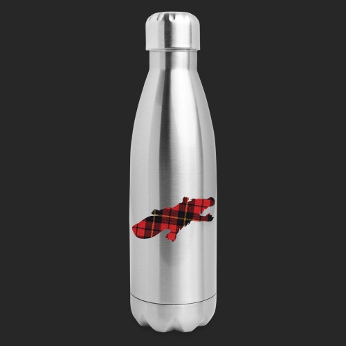 Plaidypus - 17 oz Insulated Stainless Steel Water Bottle
