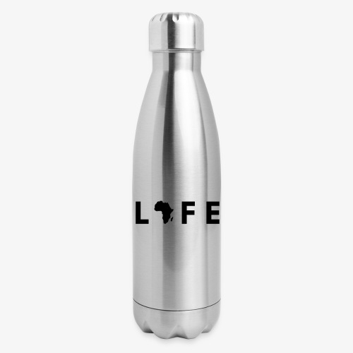 Africa Is Life - 17 oz Insulated Stainless Steel Water Bottle