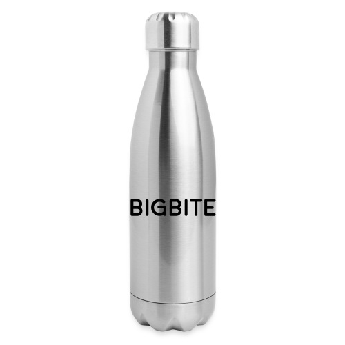BIGBITE logo red (USE) - Insulated Stainless Steel Water Bottle