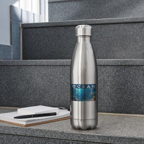 Ocean: Coral Carnival - 17 oz Insulated Stainless Steel Water Bottle