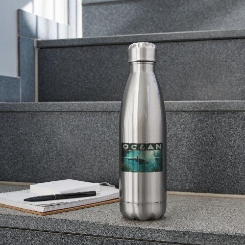 Ocean: Silent Hunter - 17 oz Insulated Stainless Steel Water Bottle
