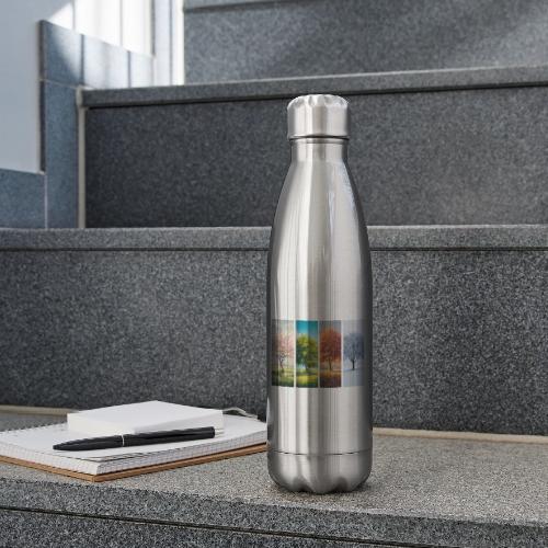 The four Seasons - 17 oz Insulated Stainless Steel Water Bottle