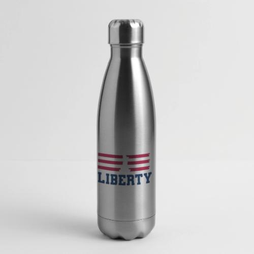 USA: Stars of Liberty - 17 oz Insulated Stainless Steel Water Bottle