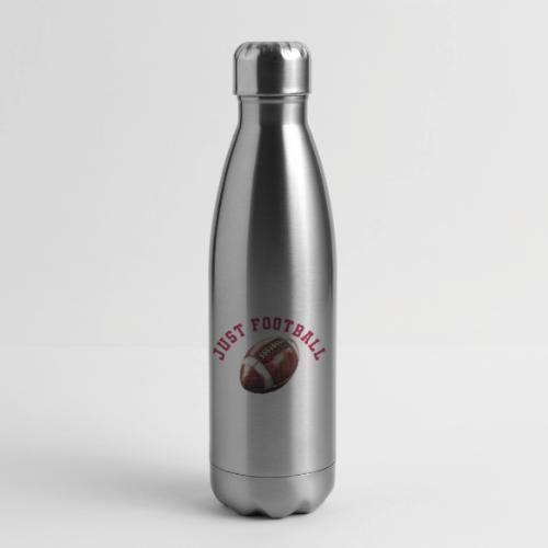 Just Football - 17 oz Insulated Stainless Steel Water Bottle