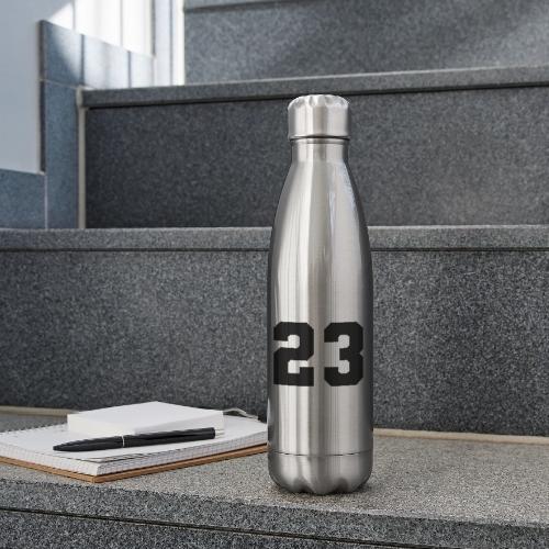 Varsity Number 23 Athletic Style - 17 oz Insulated Stainless Steel Water Bottle