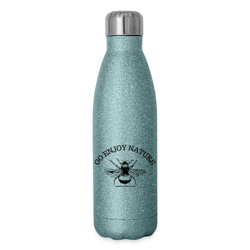 GO ENJOY NATURE - 17 oz Insulated Stainless Steel Water Bottle