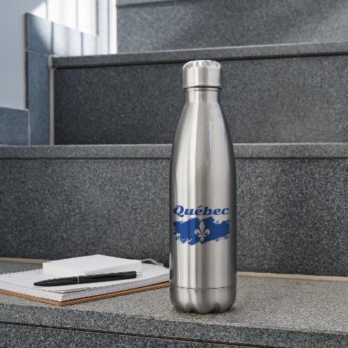 La fête nationale du Québec - 17 oz Insulated Stainless Steel Water Bottle