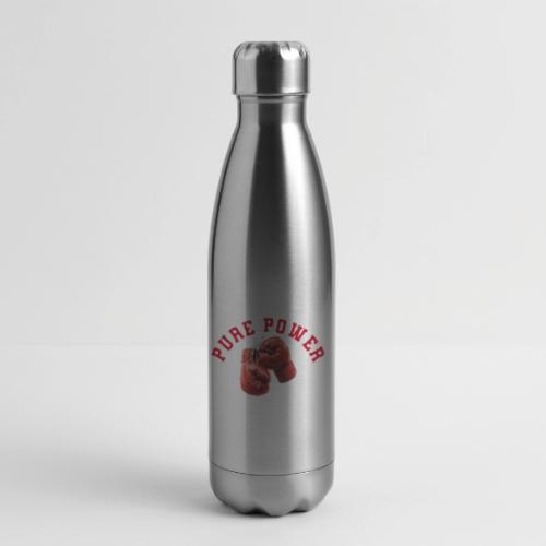 Boxing: Pure Power Punch - 17 oz Insulated Stainless Steel Water Bottle