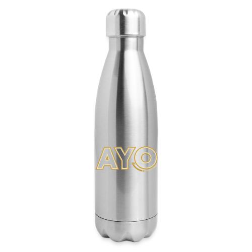 AyoGaming's Logo v1 - 17 oz Insulated Stainless Steel Water Bottle