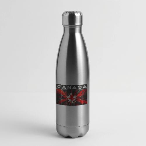 Canada Splash - 17 oz Insulated Stainless Steel Water Bottle