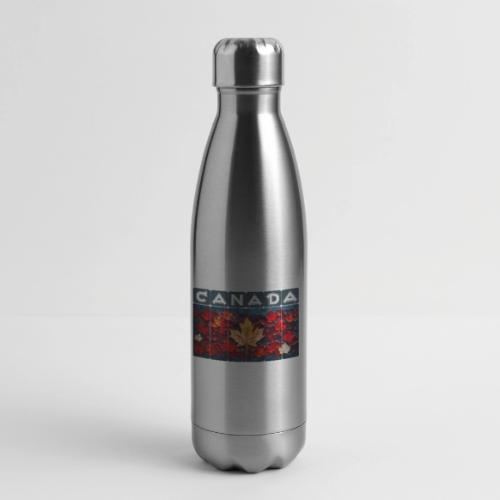 Canada's Living Canvas - 17 oz Insulated Stainless Steel Water Bottle
