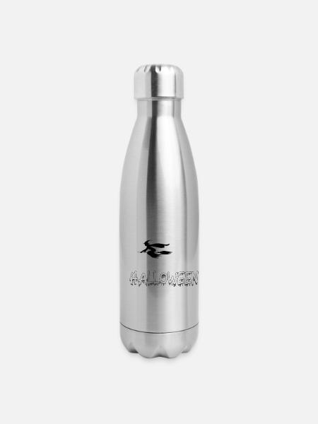 hallowee 20 - 17 oz Insulated Stainless Steel Water Bottle - silver