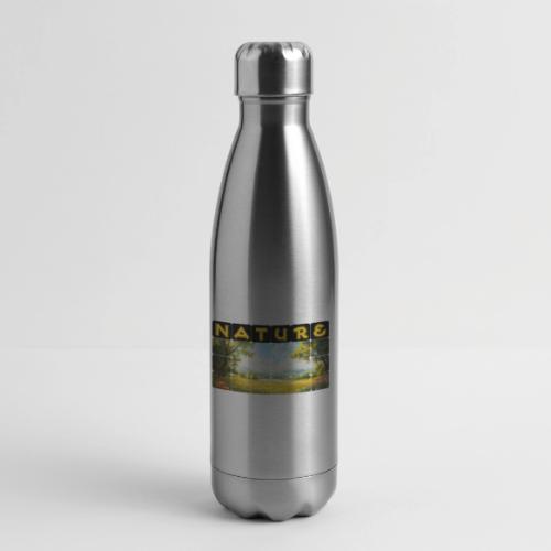 Nature: Summer Fields - 17 oz Insulated Stainless Steel Water Bottle