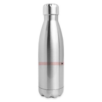 thank you - 17 oz Insulated Stainless Steel Water Bottle - silver - Right