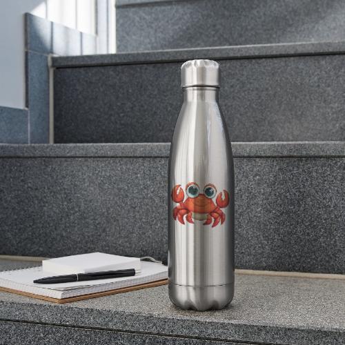 Cute Cartoon Baby Crab - 17 oz Insulated Stainless Steel Water Bottle