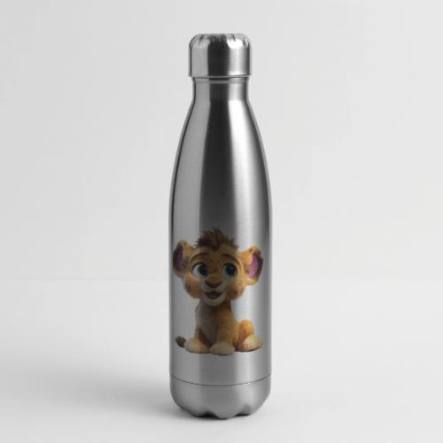 Sweet Lion Cub - 17 oz Insulated Stainless Steel Water Bottle