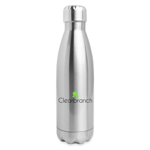 Clearbranch Full Logo - Insulated Stainless Steel Water Bottle