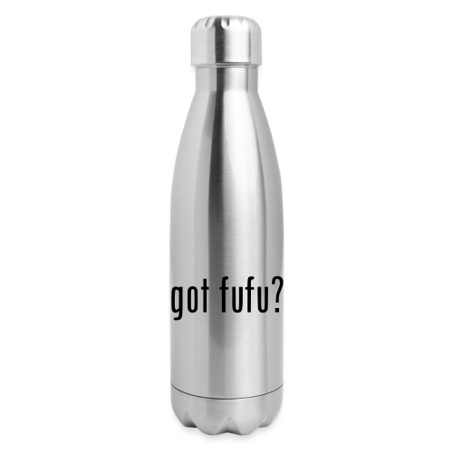 gotfufu-black - Insulated Stainless Steel Water Bottle