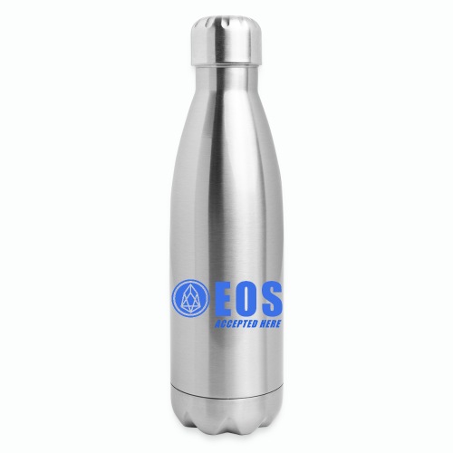 EOS ACCEPTED HERE WHITE - Insulated Stainless Steel Water Bottle