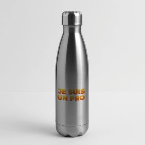 Je suis un pro - 17 oz Insulated Stainless Steel Water Bottle