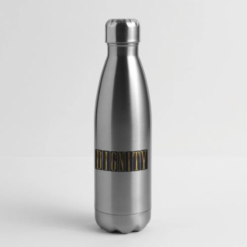 Golden Dignity - 17 oz Insulated Stainless Steel Water Bottle
