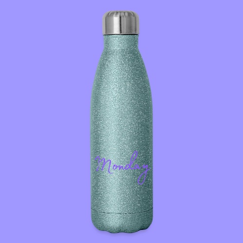 #Monday dark - Insulated Stainless Steel Water Bottle