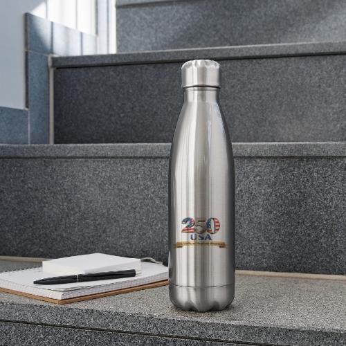 250 USA Liberty Banner - 17 oz Insulated Stainless Steel Water Bottle