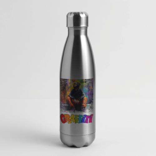 Graffiti: Urban Art - 17 oz Insulated Stainless Steel Water Bottle