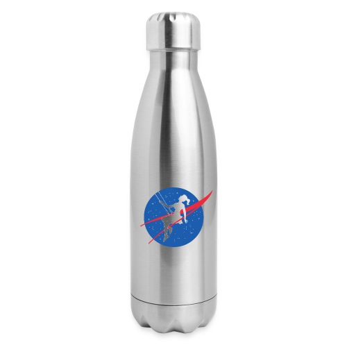 In Space No one Can Hear You Swing - Insulated Stainless Steel Water Bottle