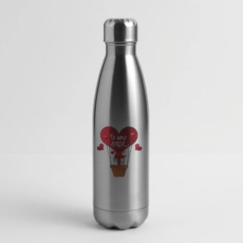 Fashion Valentine's Day Hearts, Gifts February 14 - 17 oz Insulated Stainless Steel Water Bottle