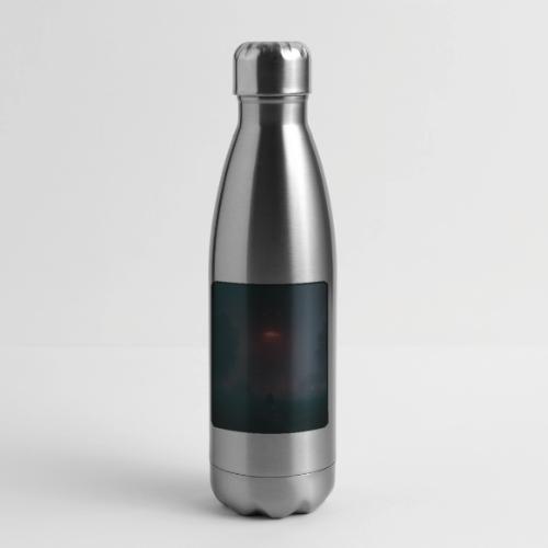 Mysterious UFO Encounter Design - 17 oz Insulated Stainless Steel Water Bottle