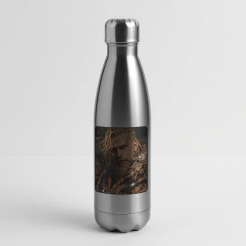 Battle-Scarred Viking Warrior - 17 oz Insulated Stainless Steel Water Bottle