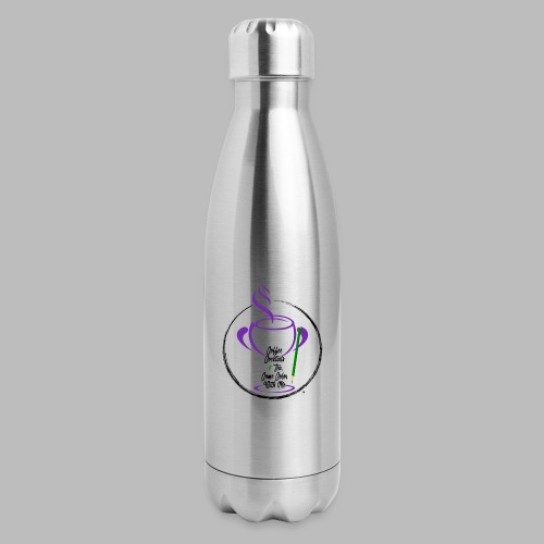 CCTCCWM Black Text - Insulated Stainless Steel Water Bottle