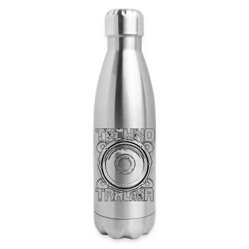 Cool Techno Trauma Loudspeaker Boxes Gift Ideas - 17 oz Insulated Stainless Steel Water Bottle
