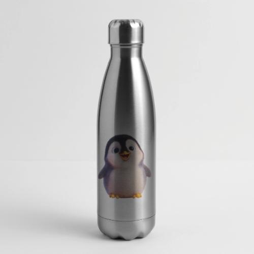 Joyful Baby Penguin - 17 oz Insulated Stainless Steel Water Bottle