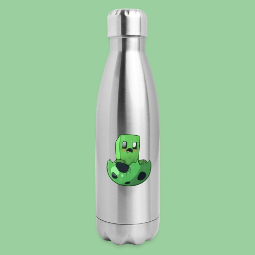 Cartoon Creeper - Insulated Stainless Steel Water Bottle