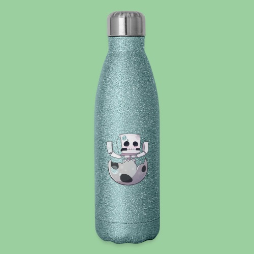 Cartoon Skeleton - 17 oz Insulated Stainless Steel Water Bottle