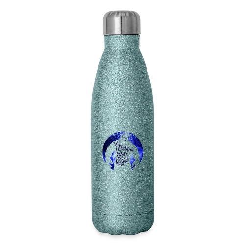 The Legend Renee Rondolia, Blue - Insulated Stainless Steel Water Bottle