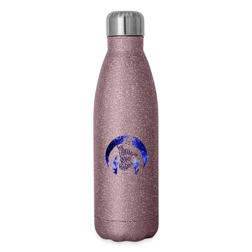The Legend Renee Rondolia, Blue - Insulated Stainless Steel Water Bottle