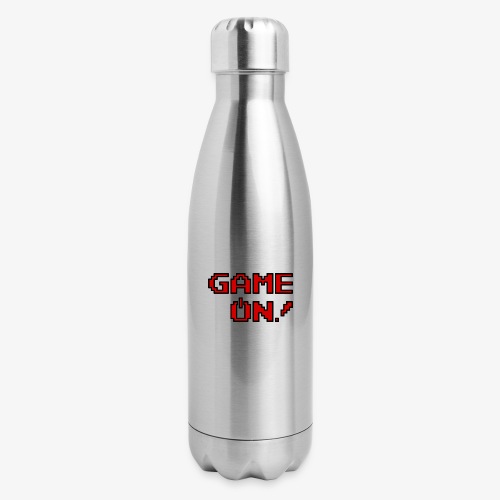 Game On.png - Insulated Stainless Steel Water Bottle