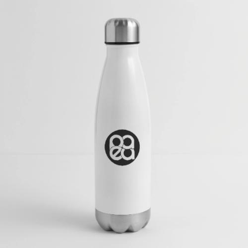 paea black - 17 oz Insulated Stainless Steel Water Bottle