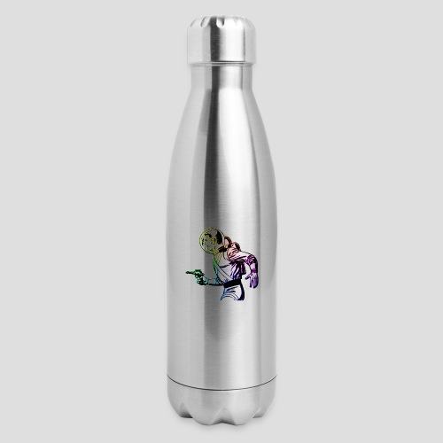 Johnny RayGun - 17 oz Insulated Stainless Steel Water Bottle